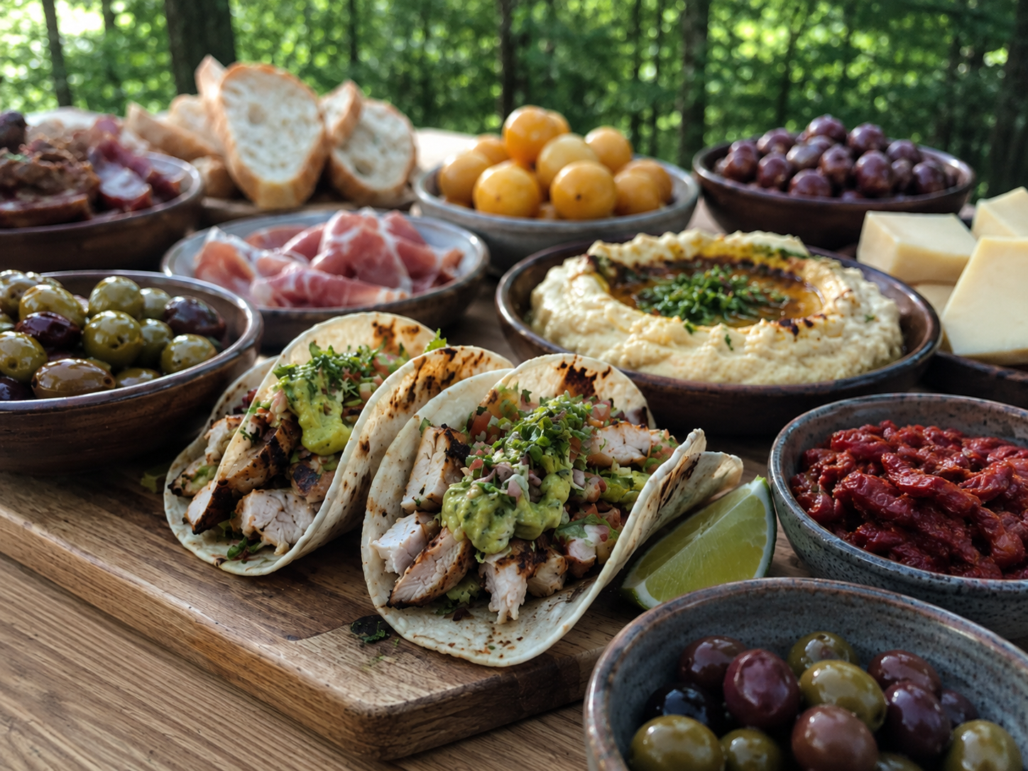 Tapas-style Lunch
